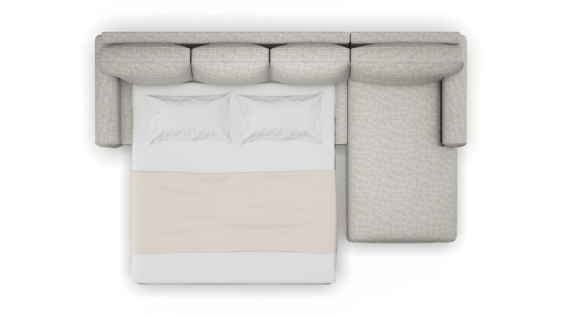 Augusta Prime Gravel Panel Sleeper Espresso legs 3