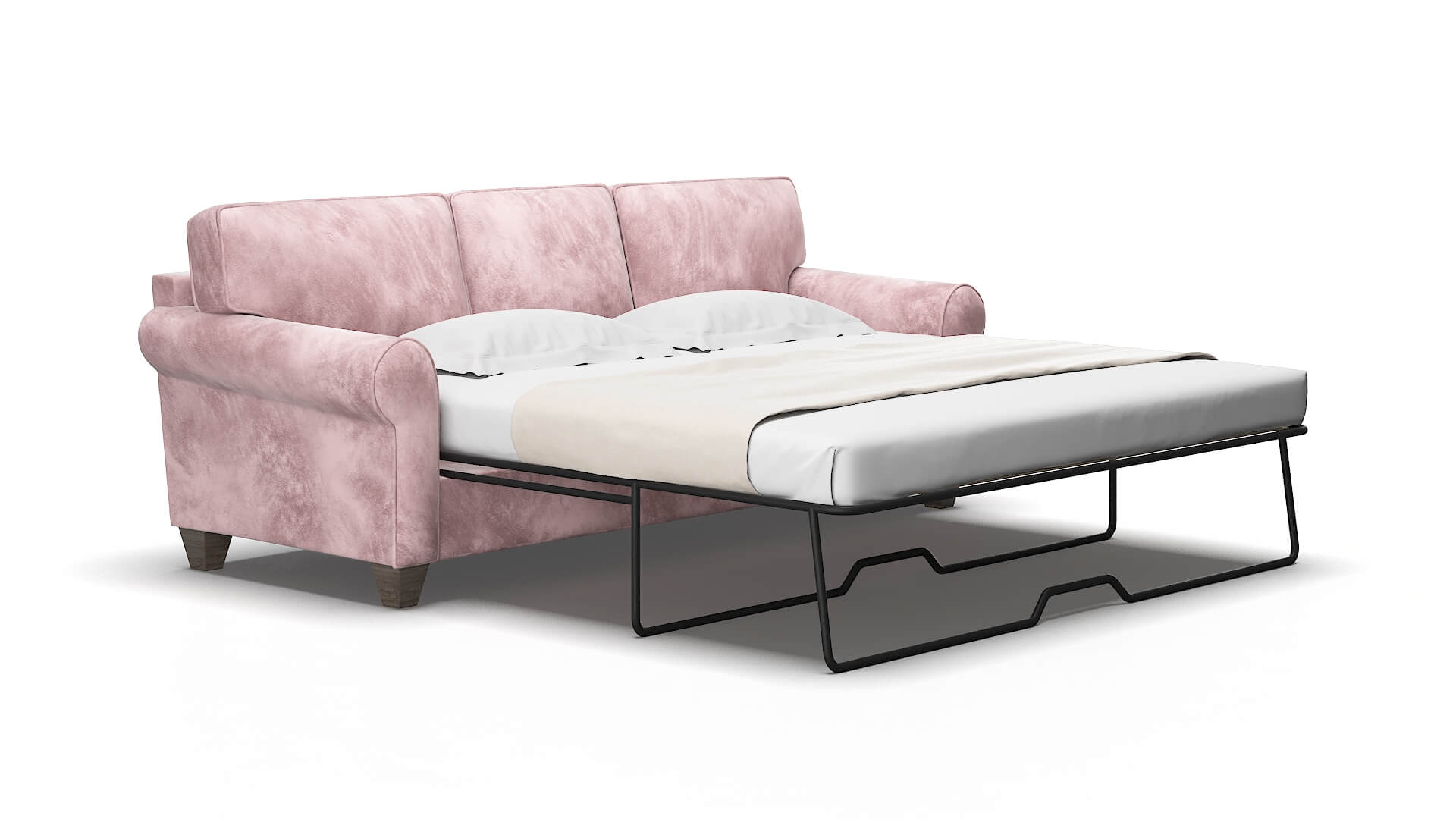 Augusta Quartz 705 Sofa Sleeper Espresso legs 2