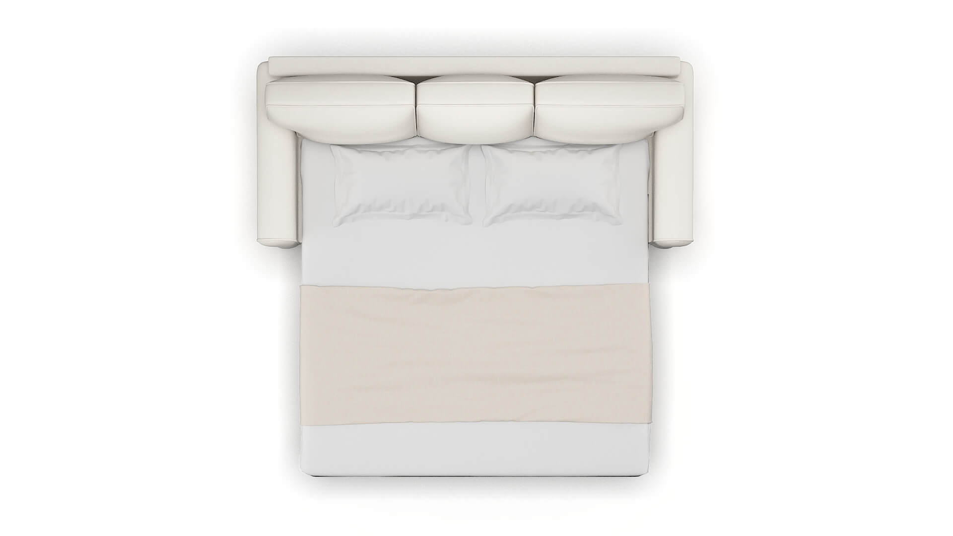 Augusta Redondo Pearl Sofa Sleeper Espresso legs 3