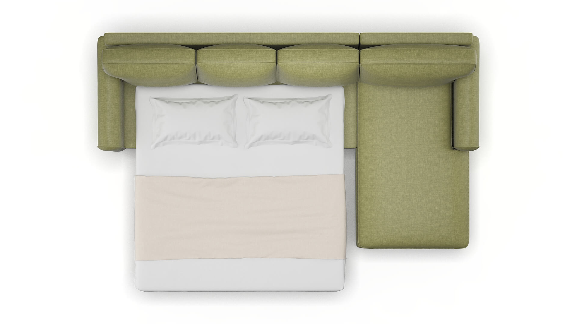 Augusta Rocket Evergreen Panel Sleeper Espresso legs 3