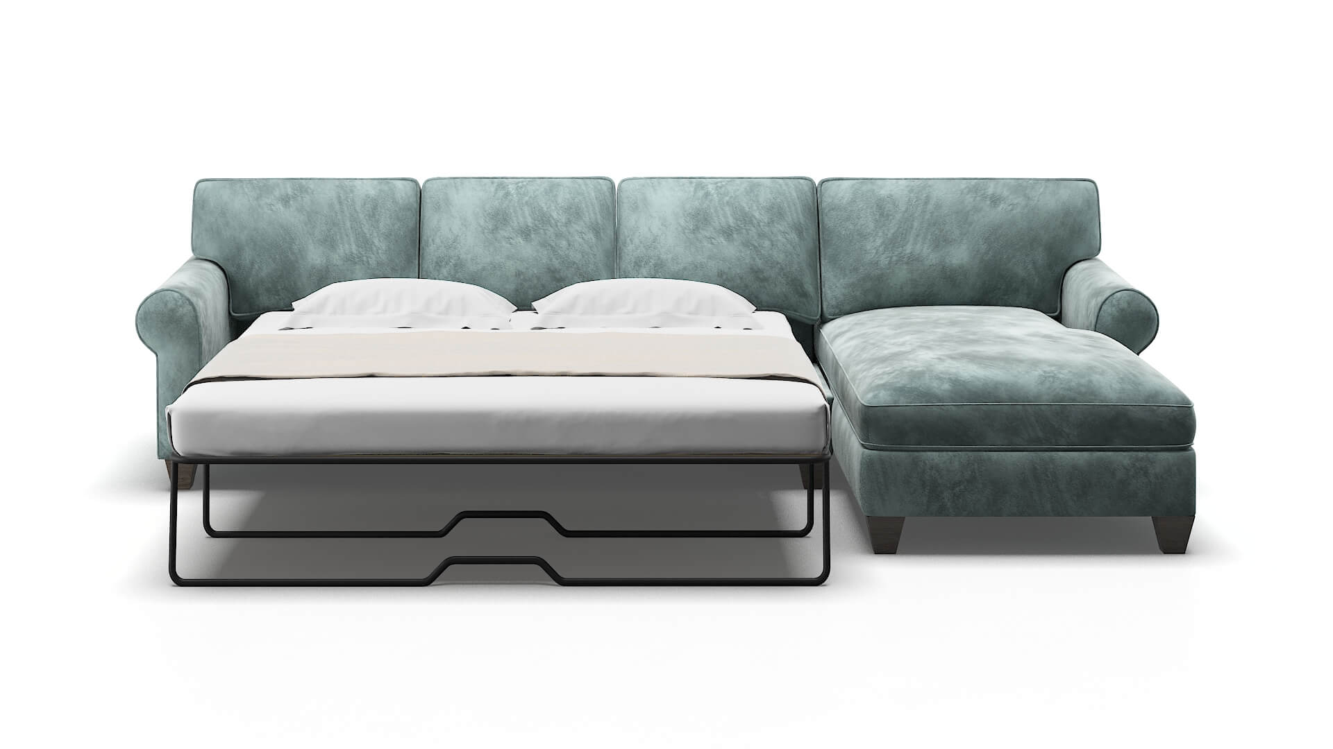 Augusta Royale Cloud Panel Sleeper Espresso legs 1