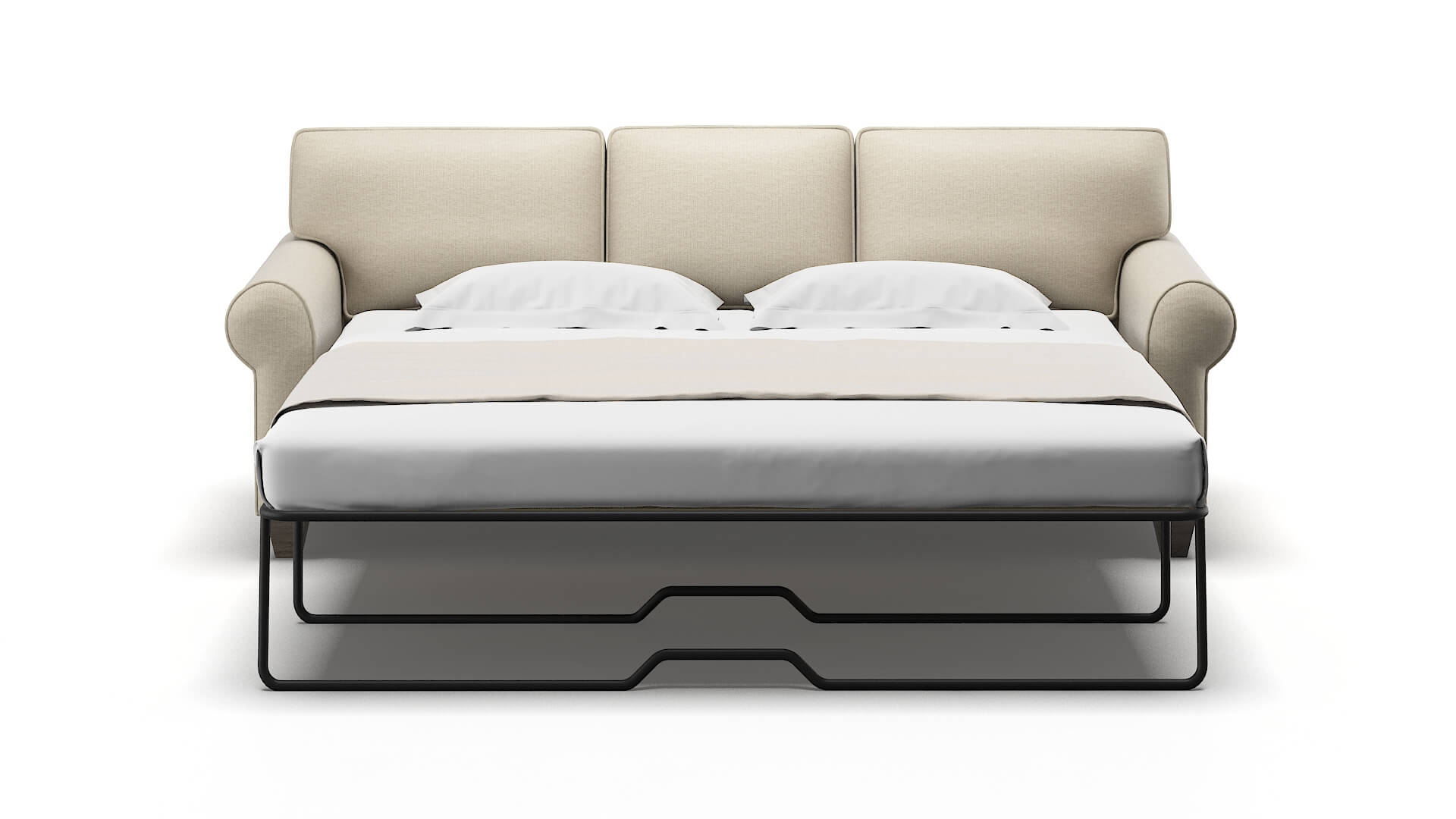 Augusta Urban_d Silver Sofa Sleeper Espresso legs 1