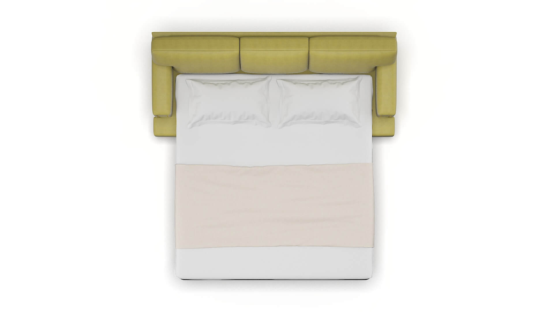 Barcelona Bella Apple Sofa Sleeper Espresso legs 3