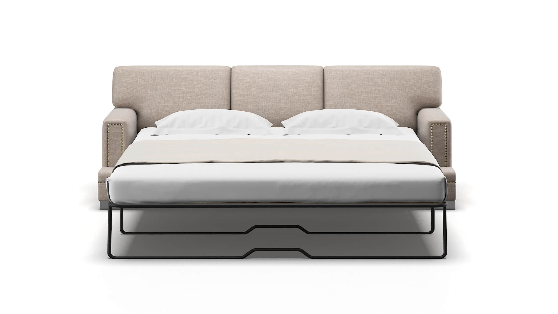 Barcelona Clyde Dolphin Sofa Sleeper Espresso legs 1