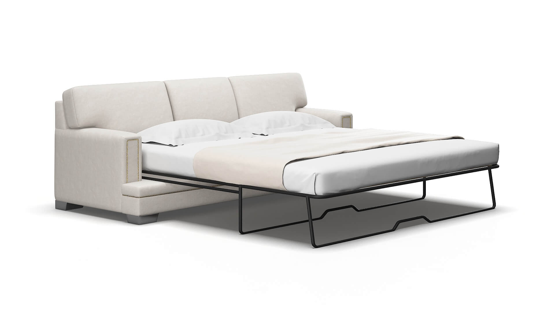 Barcelona Dream_d Stone Sofa Sleeper Espresso legs 2