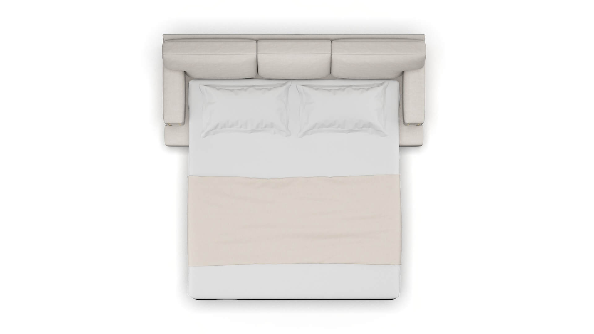 Barcelona Dream_d Stone Sofa Sleeper Espresso legs 3