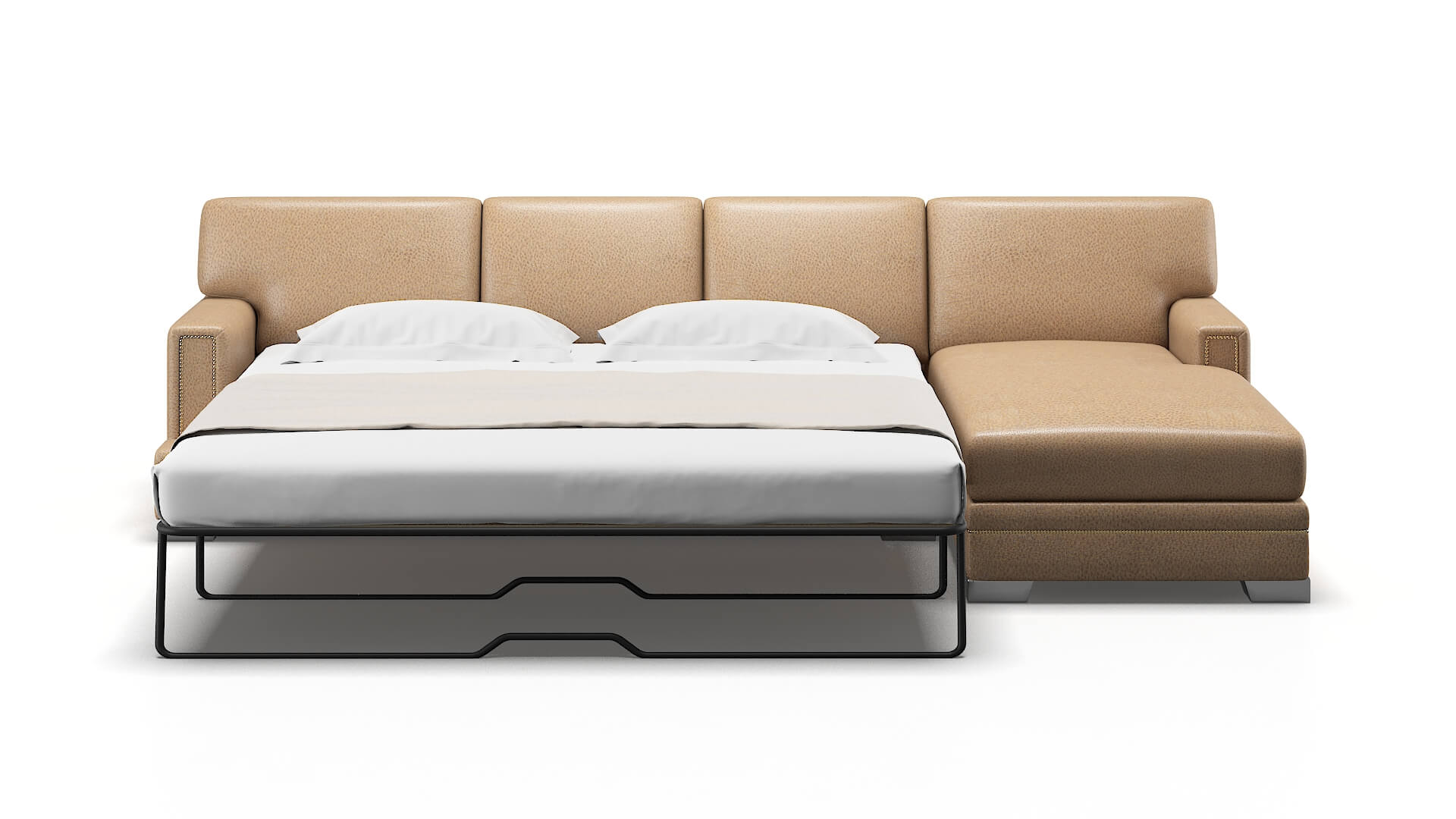 Barcelona Ford Dune Panel Sleeper Espresso legs 1