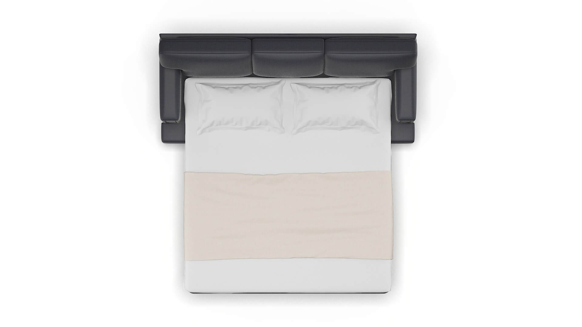 Barcelona Hepburn_hrp Deep_sea Sofa Sleeper Espresso legs 3