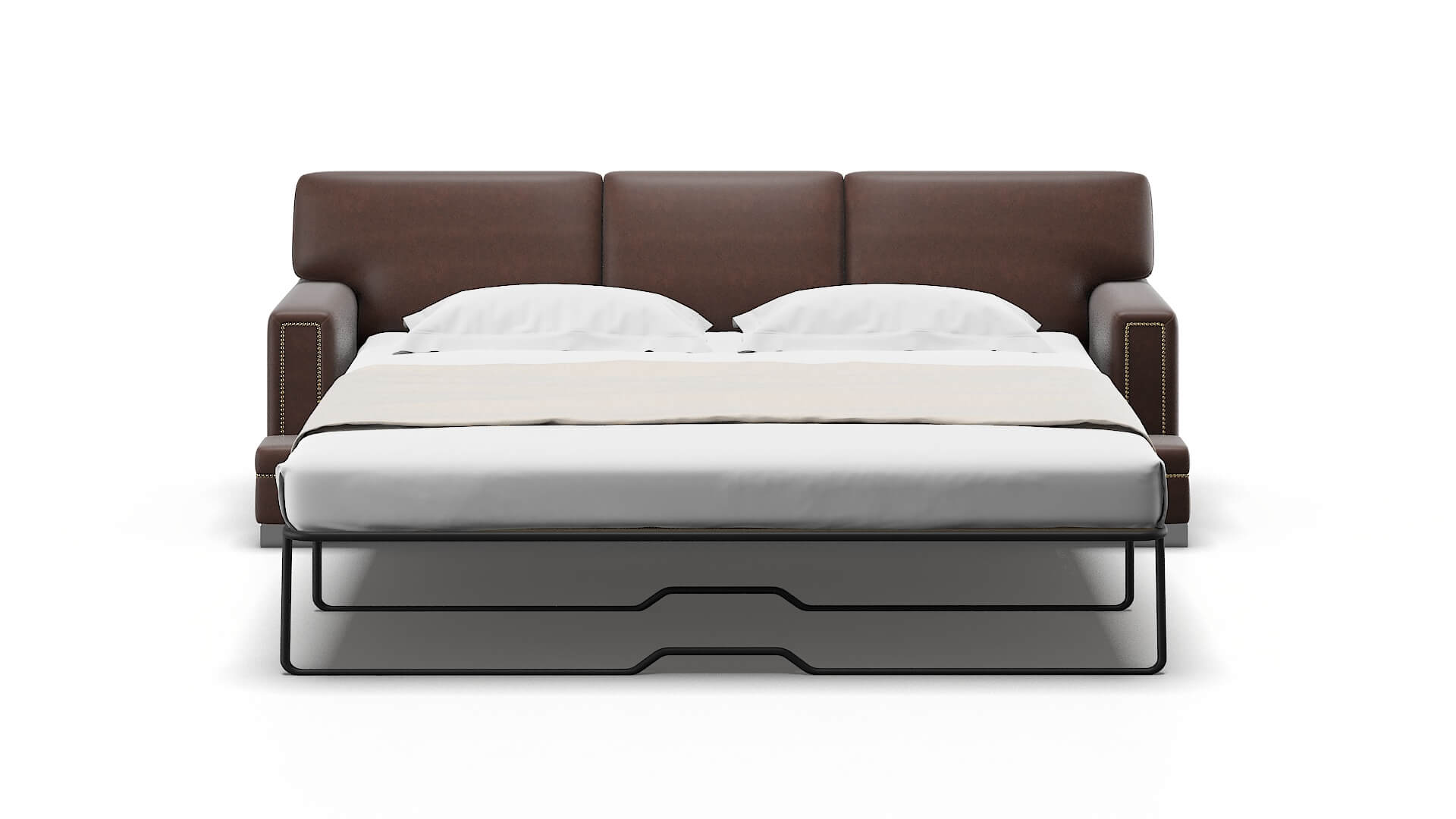 Barcelona Insight Cafe Sofa Sleeper Espresso legs 1