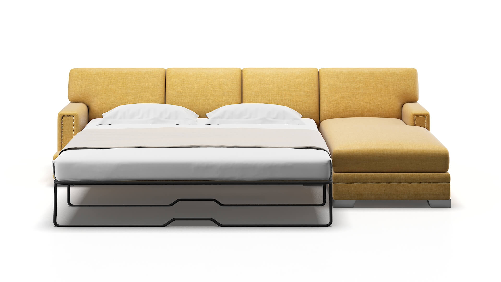 Barcelona Insight Citronella Panel Sleeper Espresso legs 1