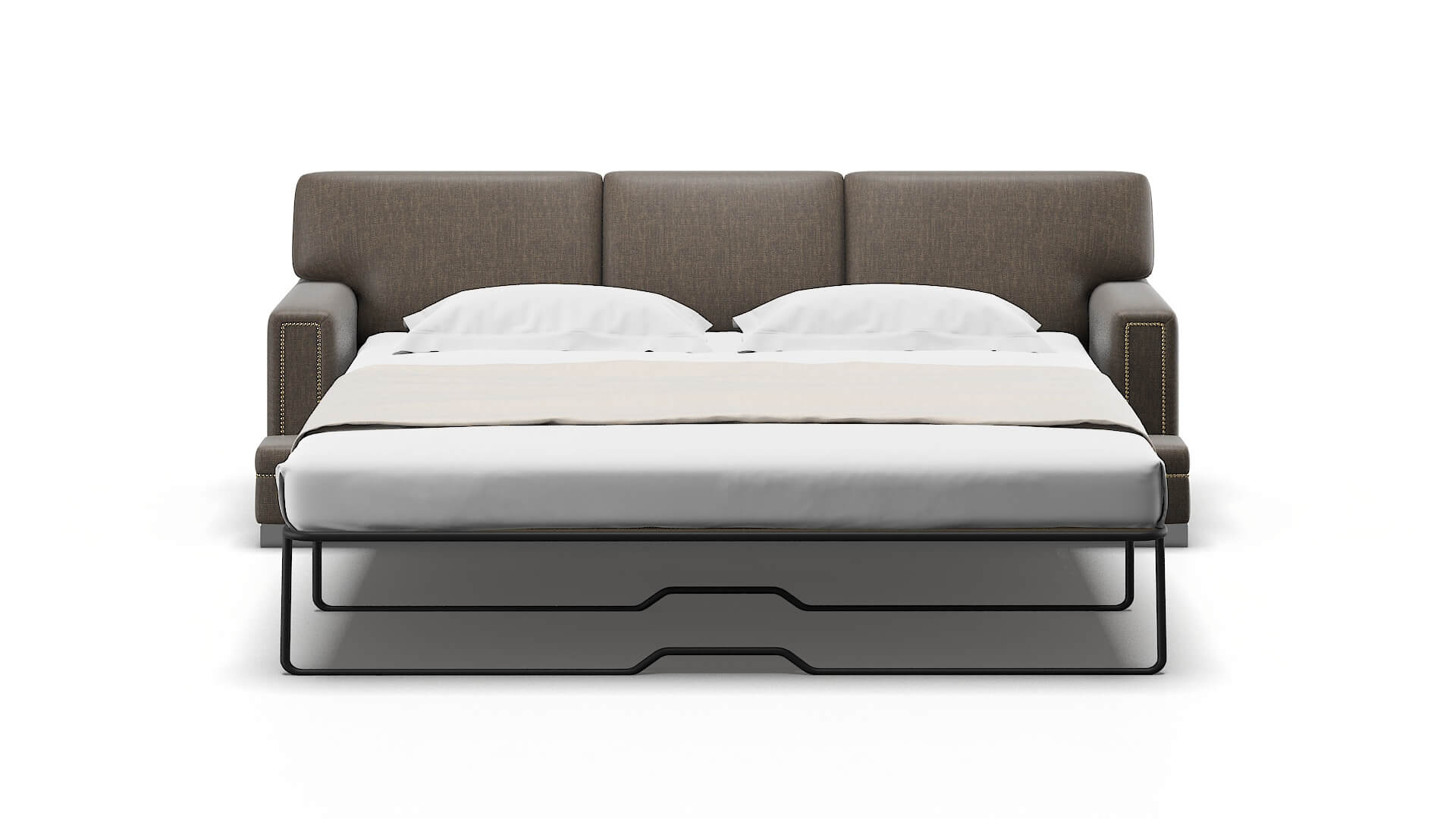 Barcelona Keylargo Bark Sofa Sleeper Espresso legs 1