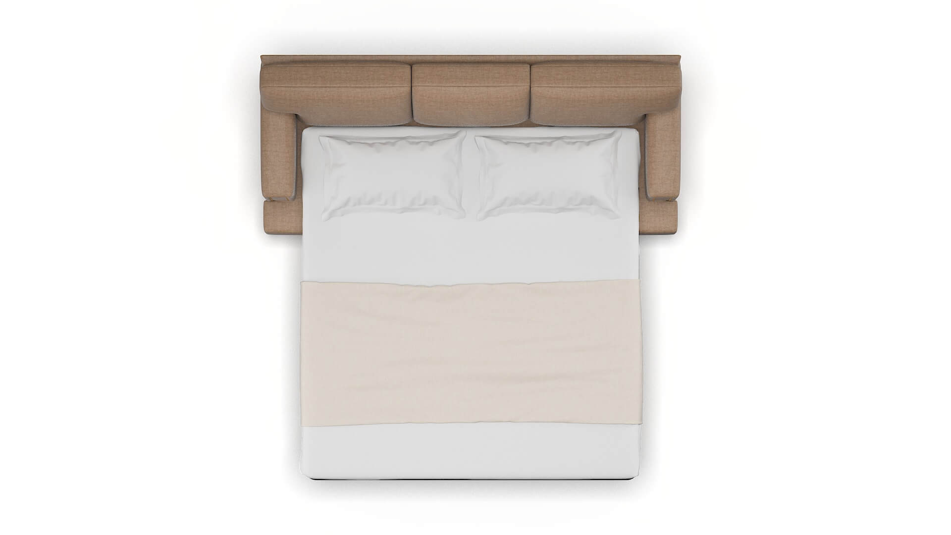 Barcelona Keylargo Mink Sofa Sleeper Espresso legs 3