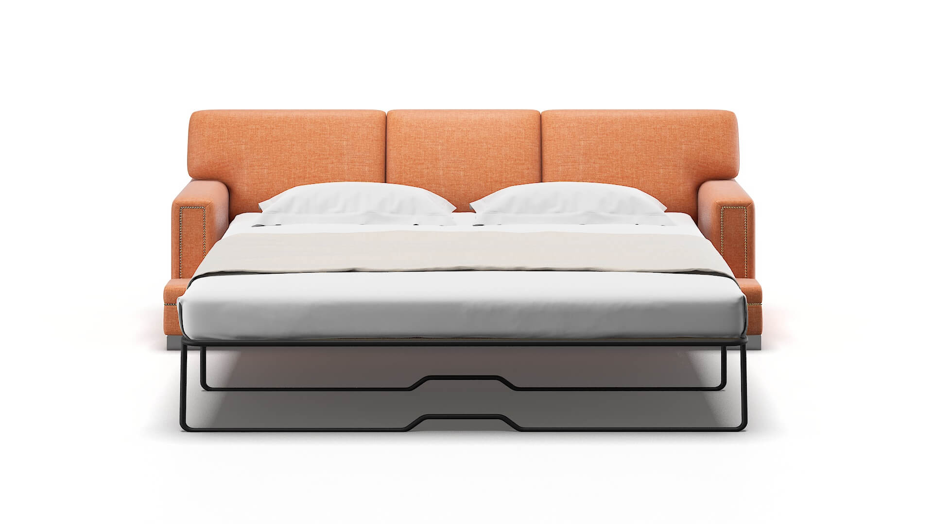 Barcelona Keylargo Terracotta Sofa Sleeper Espresso legs 1