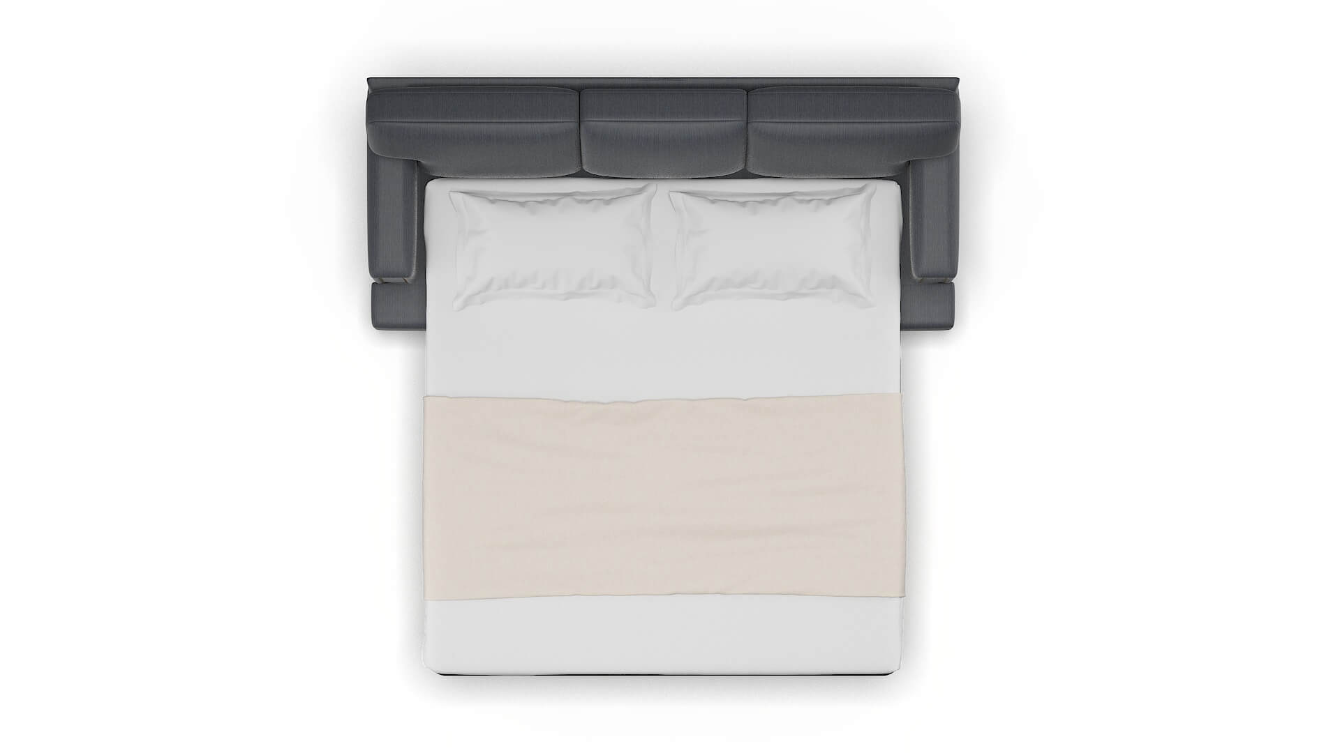 Barcelona Malibu Sea Sofa Sleeper Espresso legs 3