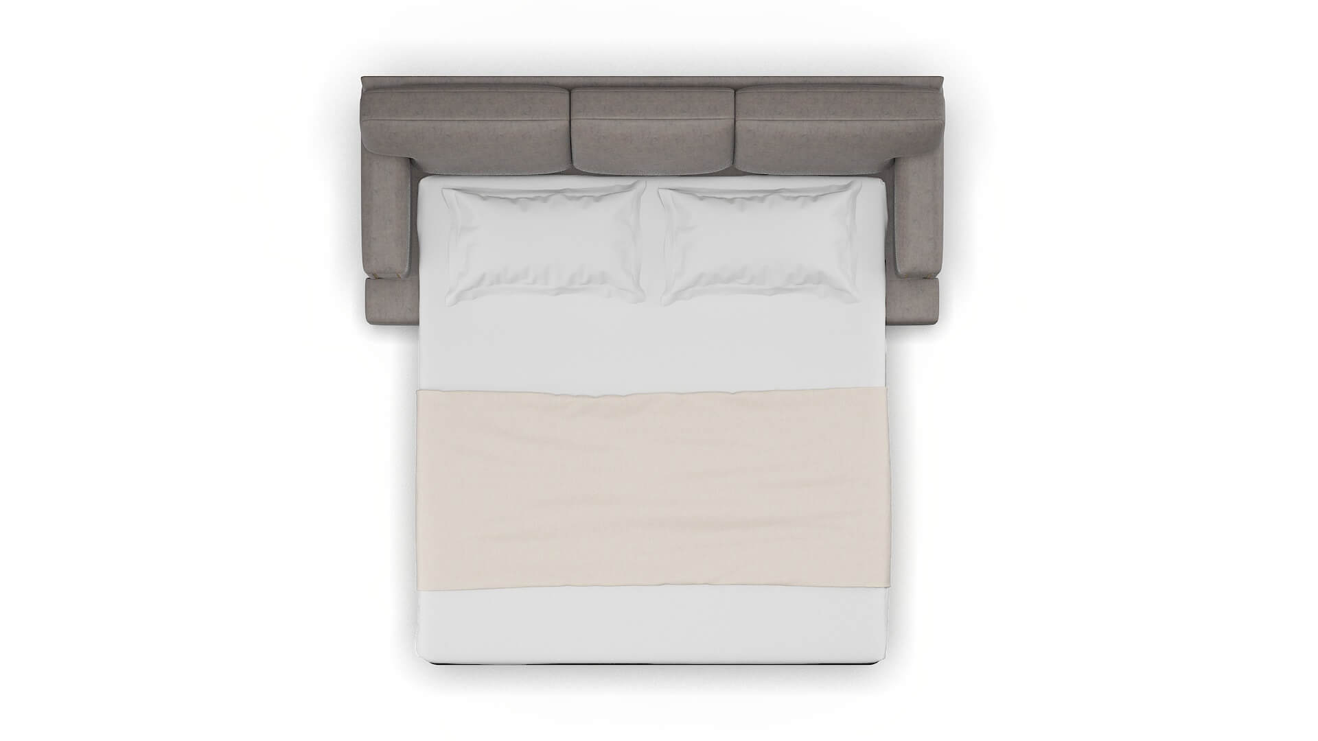 Barcelona Noble Otter Sofa Sleeper Espresso legs 3