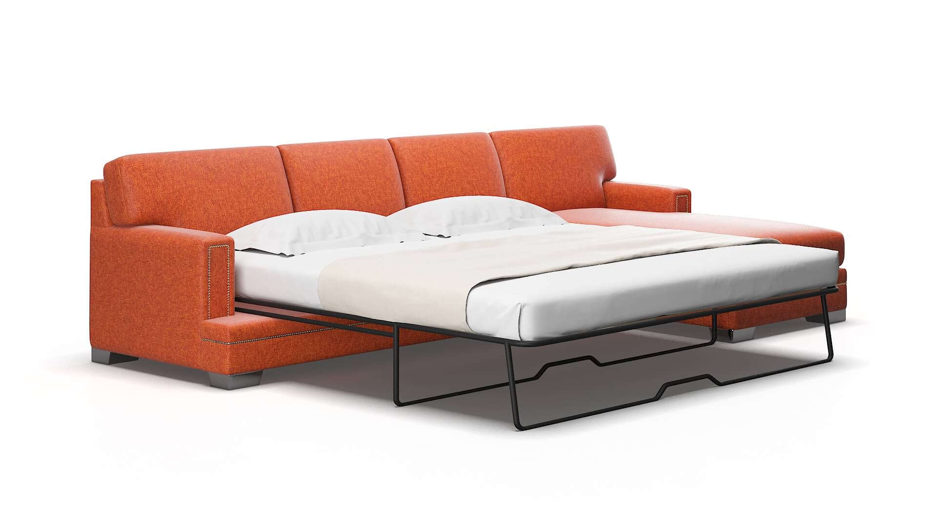 Barcelona Notion Tang Panel Sleeper Espresso legs 2