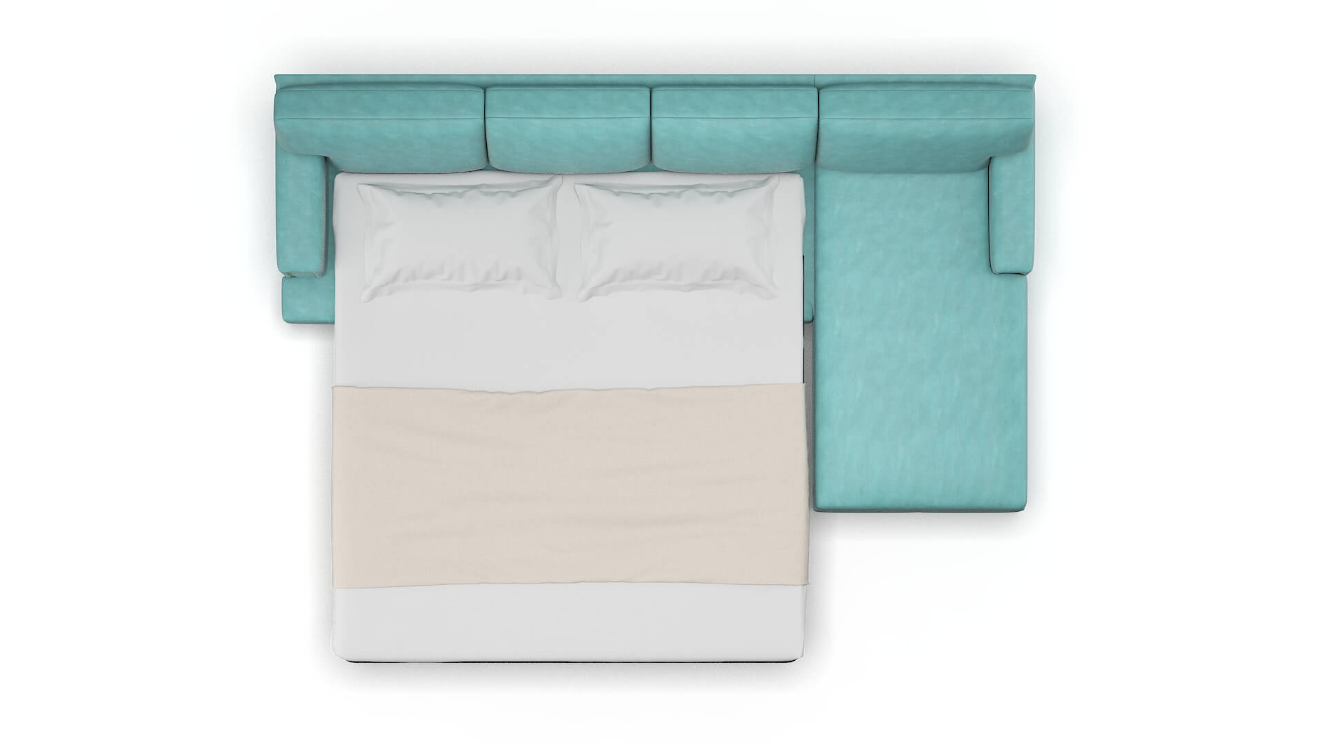 Barcelona Portland Mercury Panel Sleeper Espresso legs 3