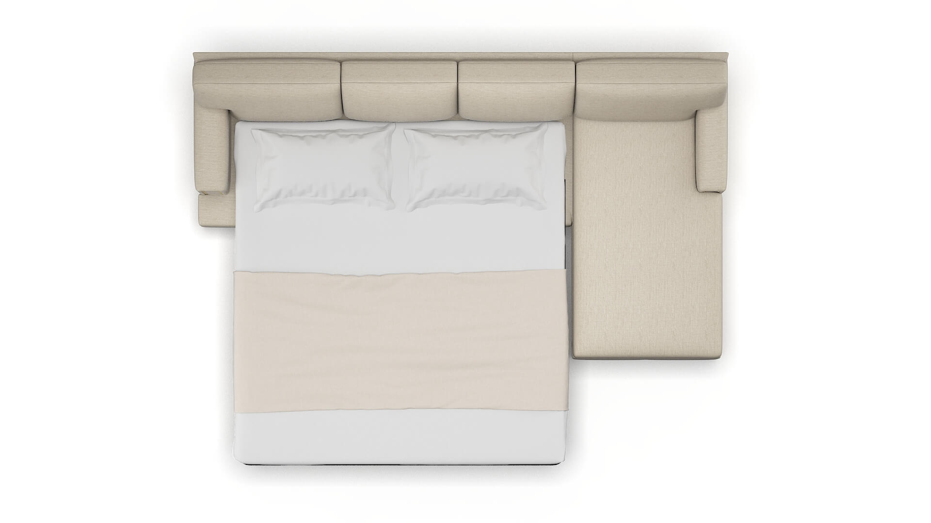 Barcelona Prime Dusk Panel Sleeper Espresso legs 3