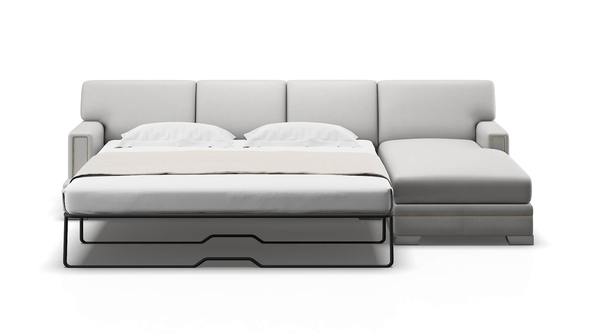 Barcelona Prisma Steam Panel Sleeper Espresso legs 1