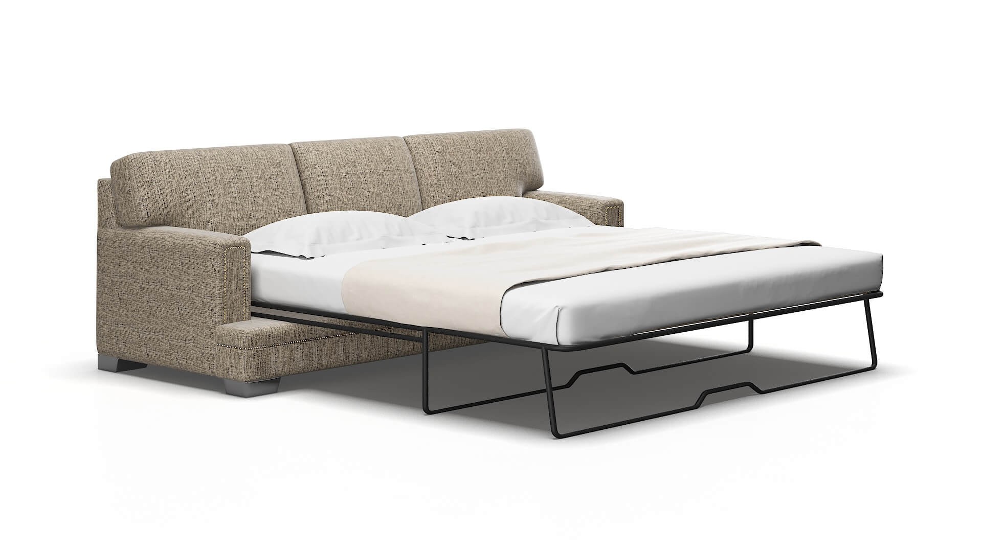 Barcelona Solifestyle 51 Sofa Sleeper Espresso legs 2