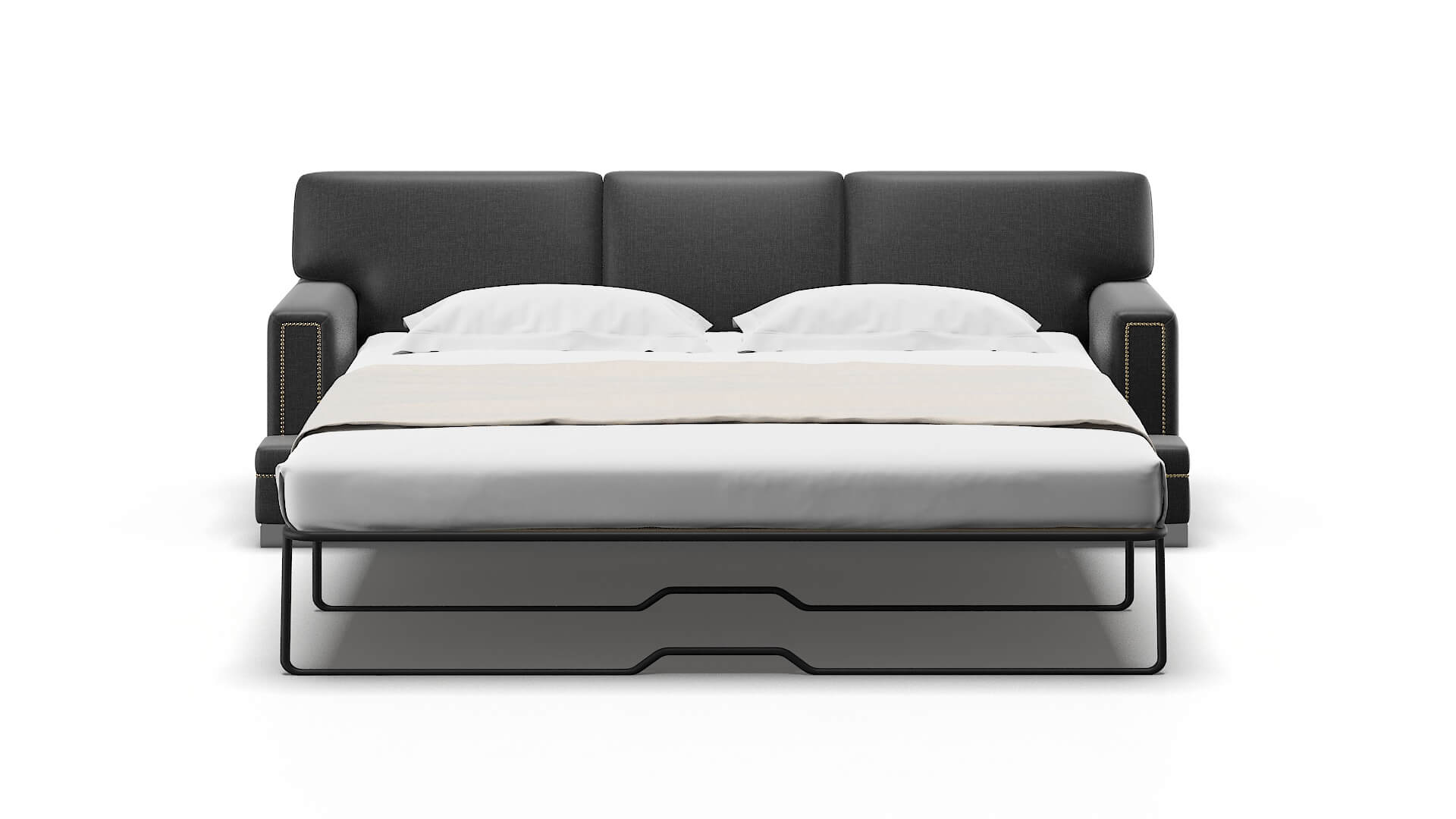 Barcelona Sosoftness 54 Sofa Sleeper Espresso legs 1