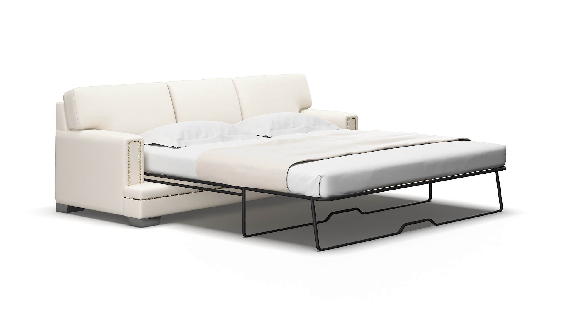 Barcelona Urban_d Snow Sofa Sleeper Espresso legs 2