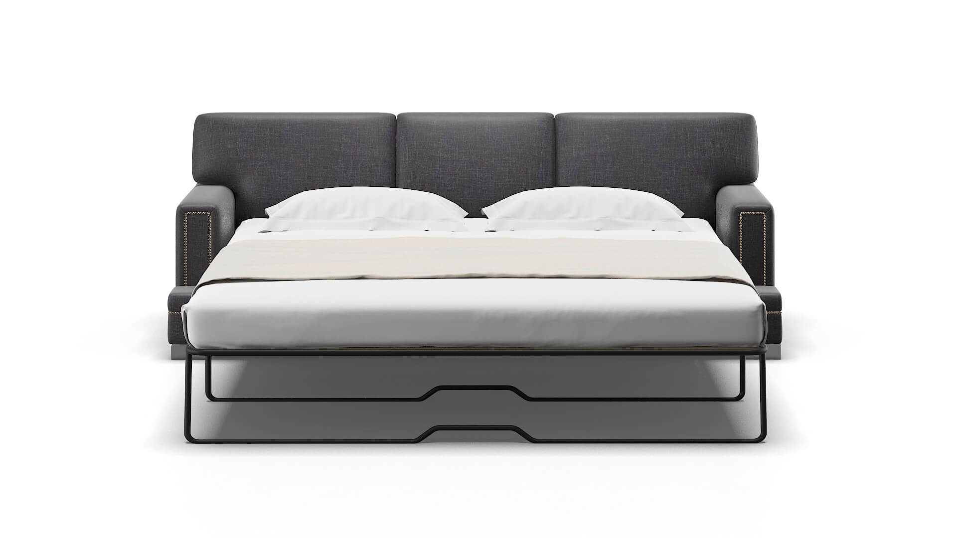 Barcelona Venus Onyx Sofa Sleeper Espresso legs 1