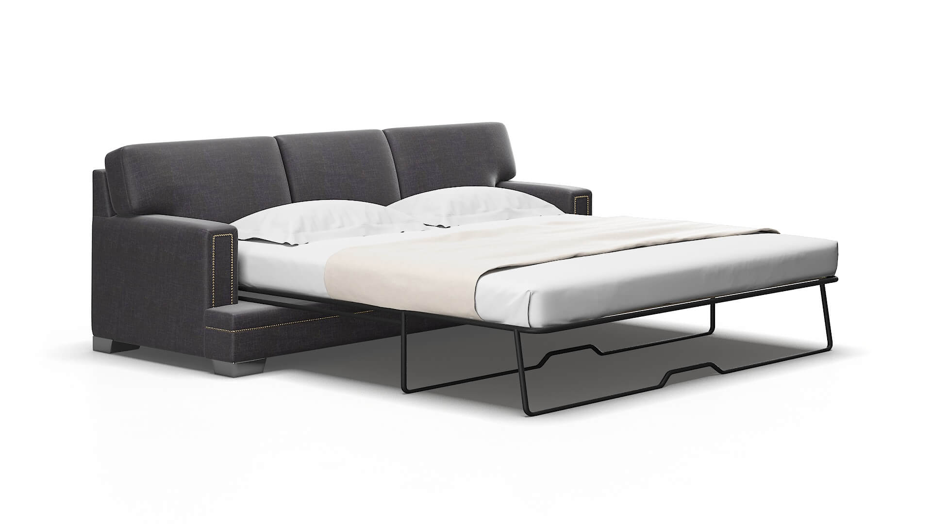 Barcelona Venus Onyx Sofa Sleeper Espresso legs 2