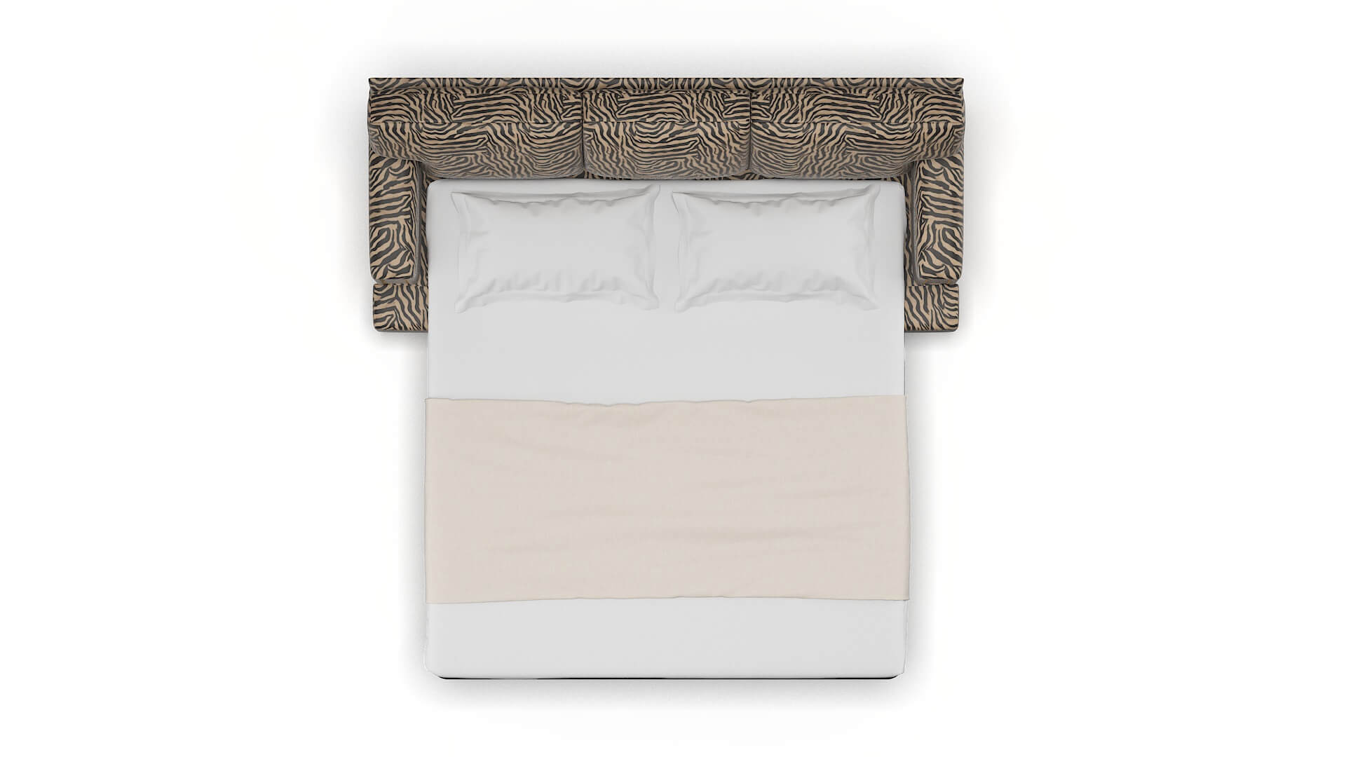 Barcelona Zambia Coffee Sofa Sleeper Espresso legs 3