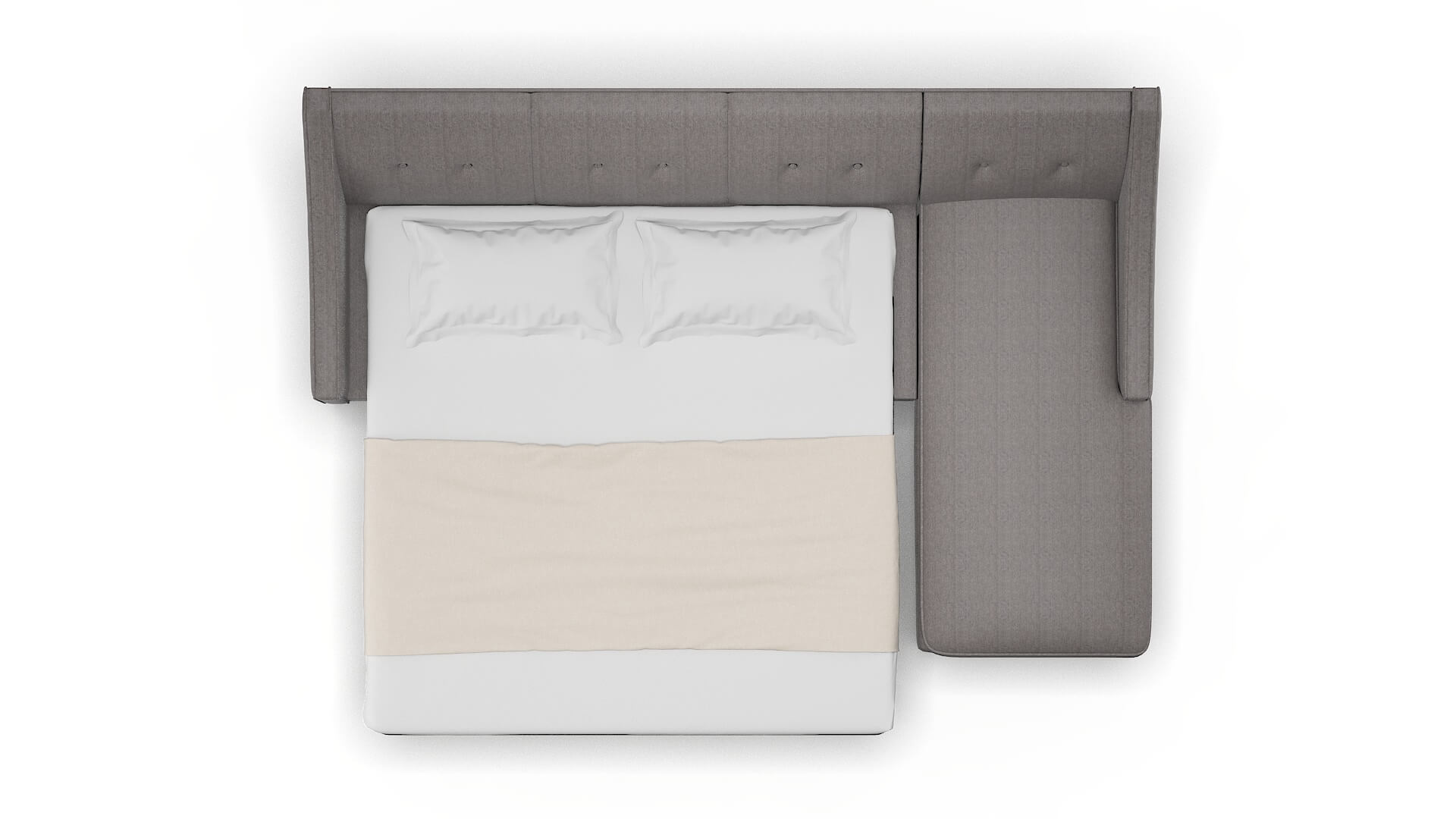 Berlin Atlas_plz Silver Panel Sleeper Espresso legs 3