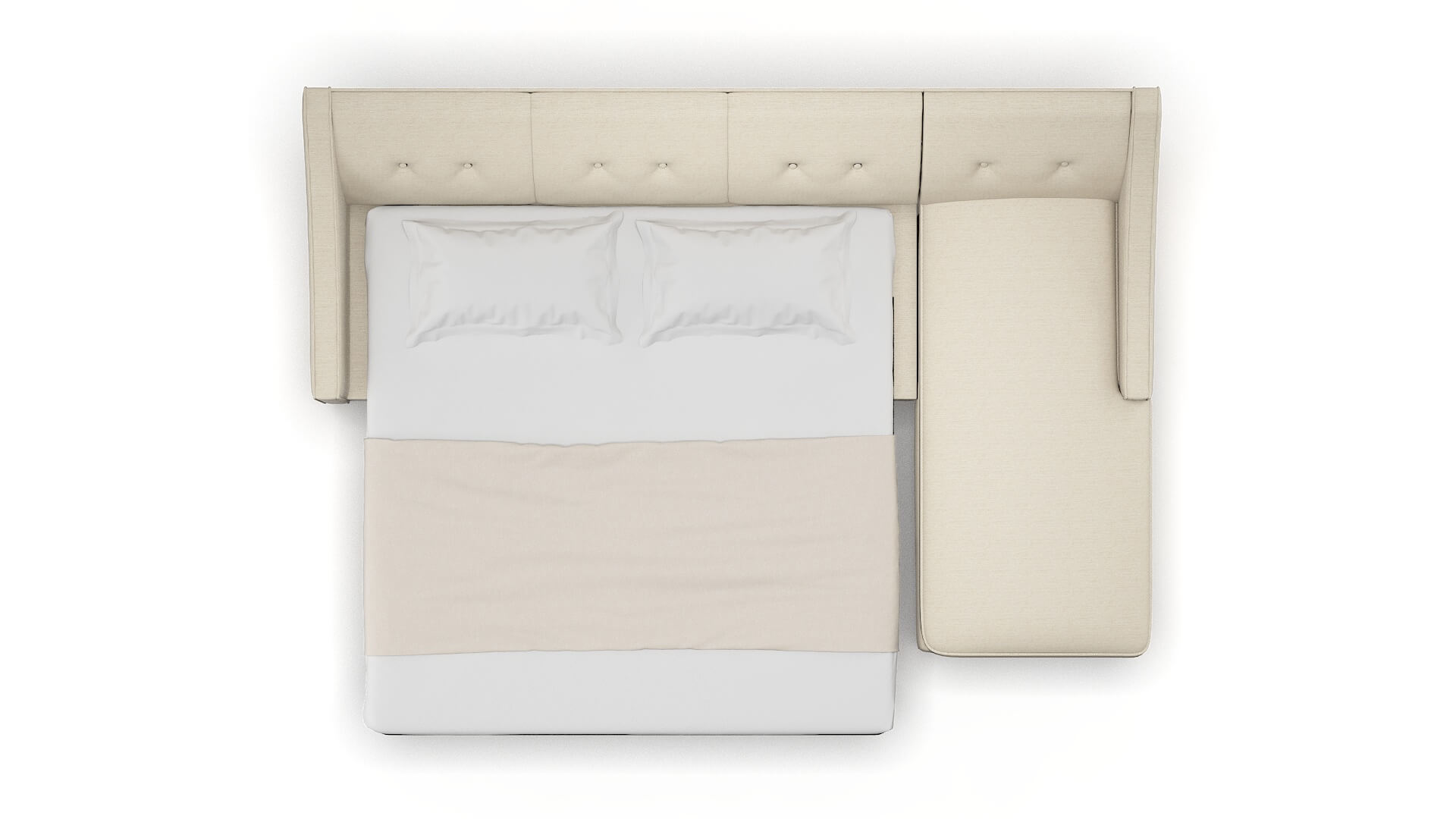 Berlin Avenger Beach Panel Sleeper Espresso legs 3