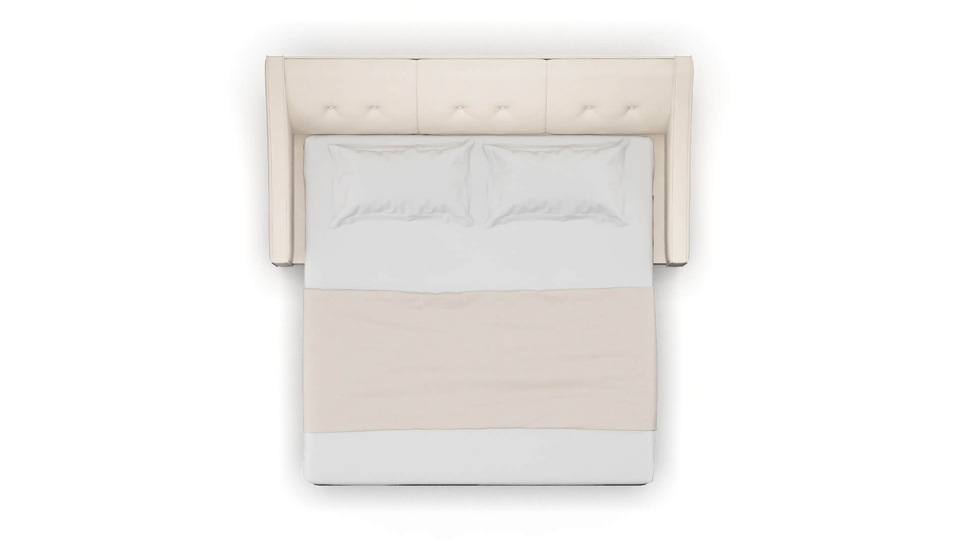 Berlin Bella Buckwheat Sofa Sleeper Espresso legs 3