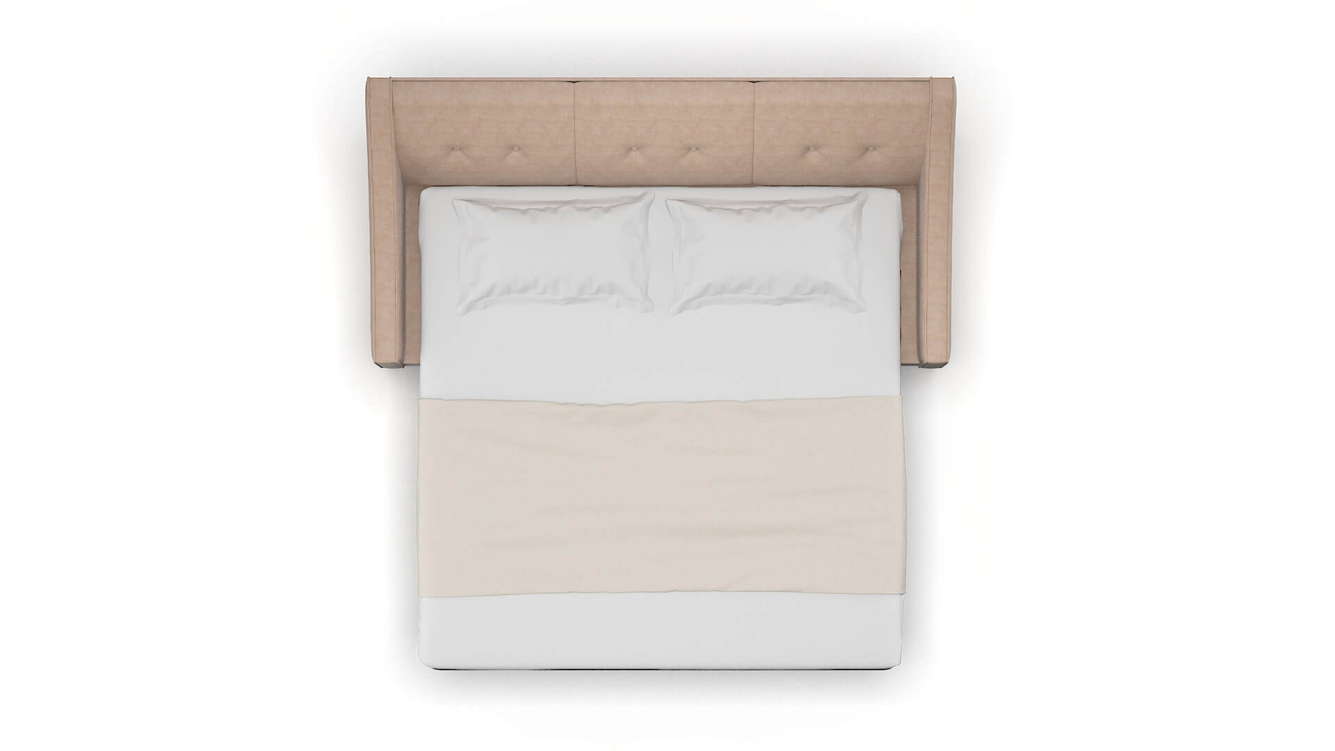 Berlin Bella Pewter Sofa Sleeper Espresso legs 3