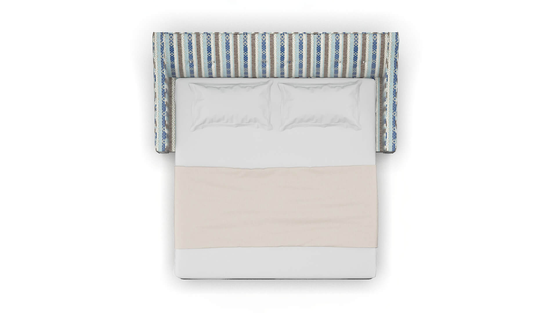 Berlin Bodhi Indigo Sofa Sleeper Espresso legs 3