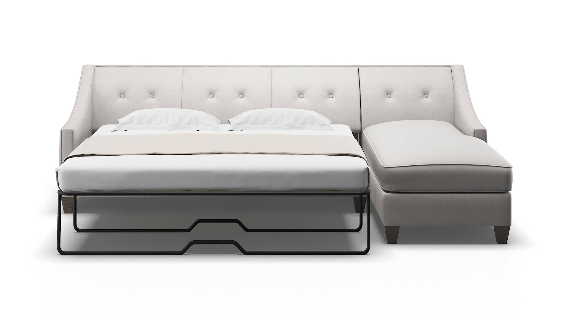 Berlin Curious Spa Panel Sleeper Espresso legs 1