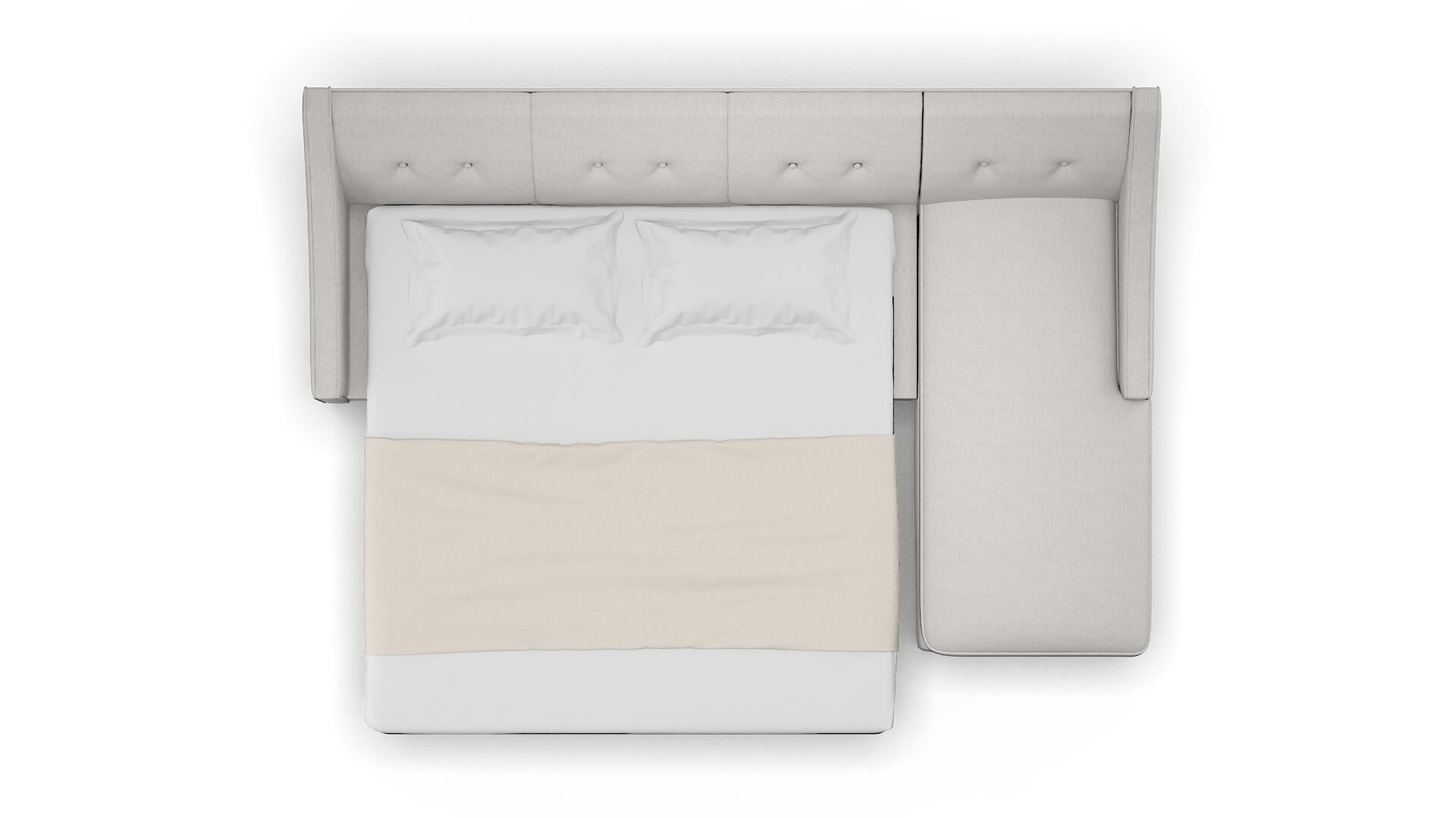 Berlin Curious Spa Panel Sleeper Espresso legs 3