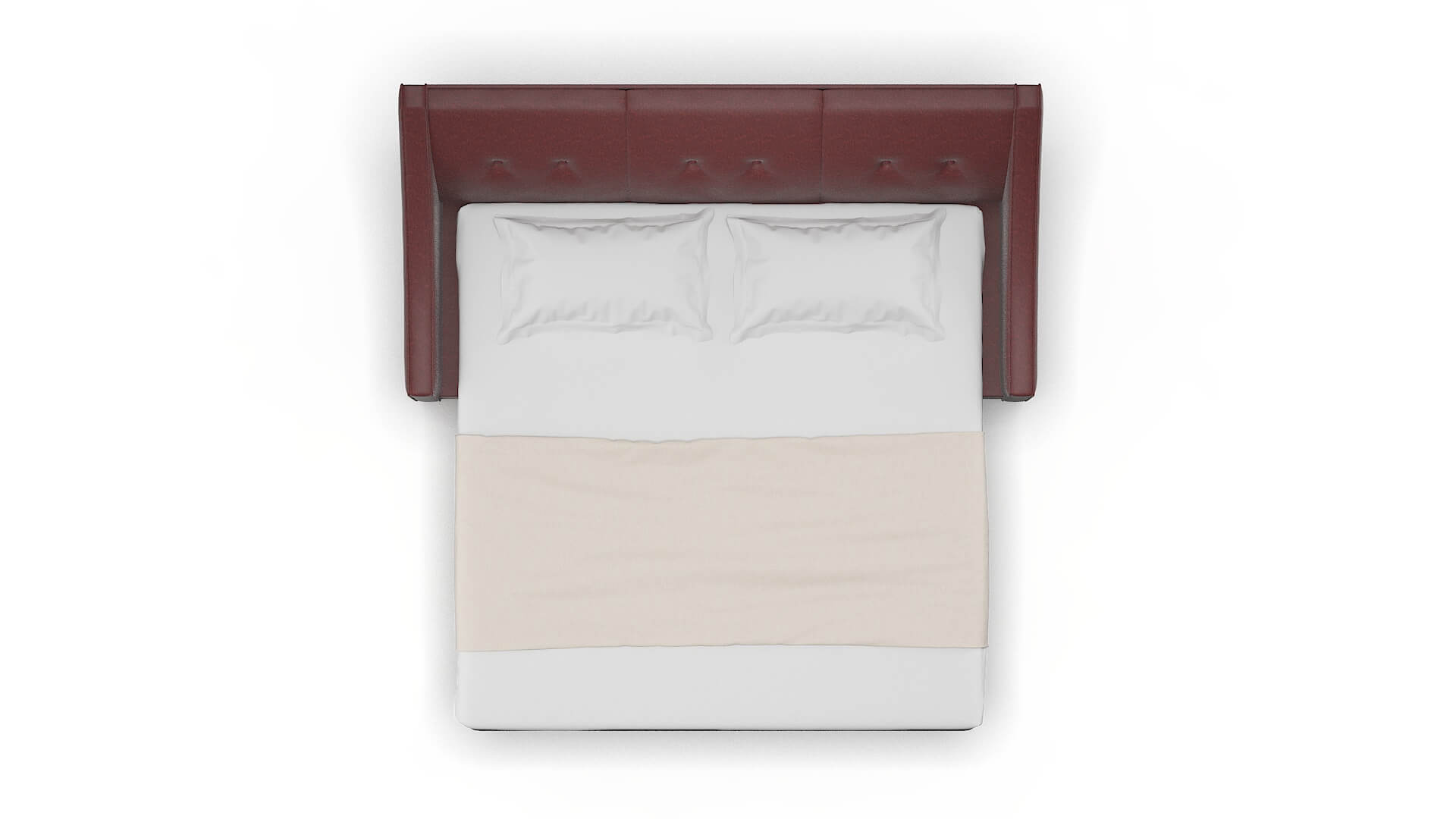 Berlin Derby Berry Sofa Sleeper Espresso legs 3