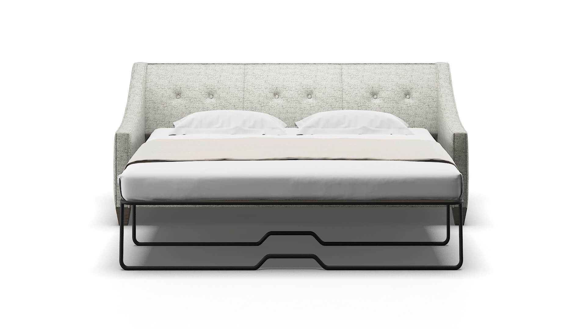 Berlin Derby Silver Sofa Sleeper Espresso legs 1