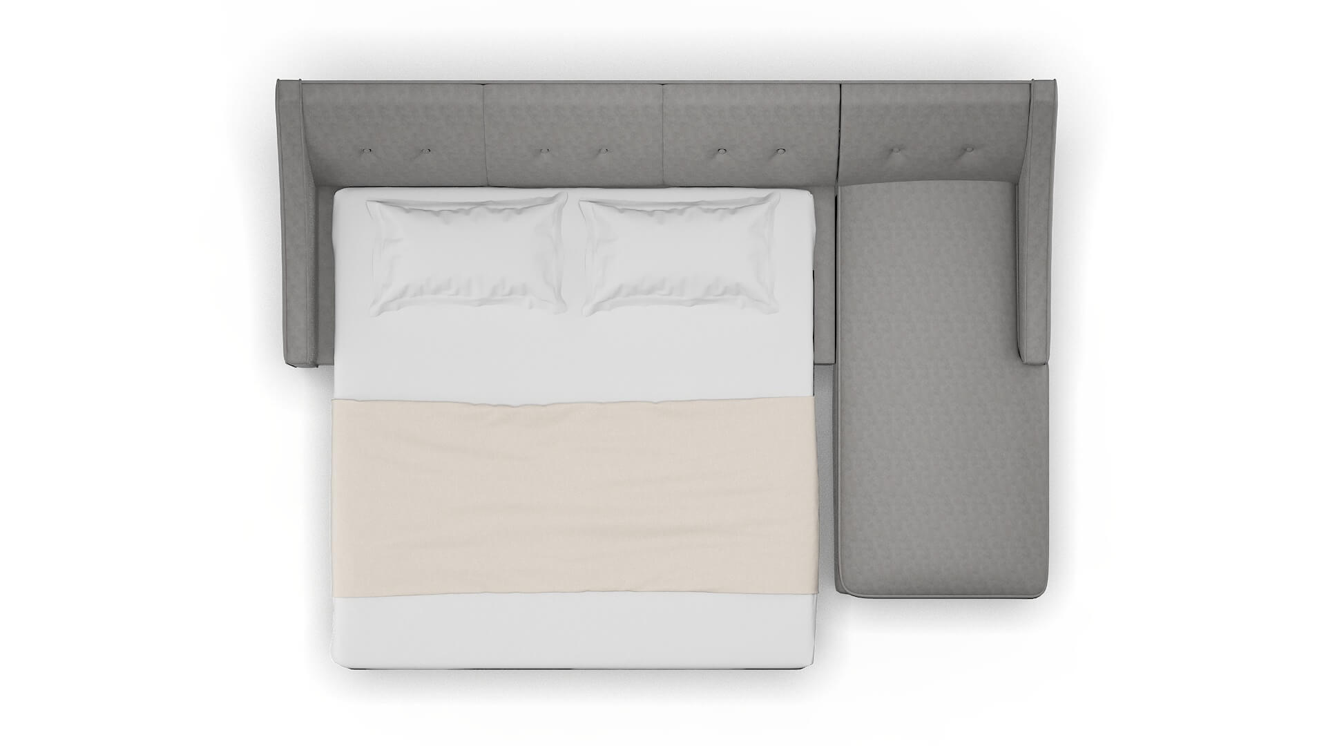 Berlin Dream_d Charcoal Panel Sleeper Espresso legs 3