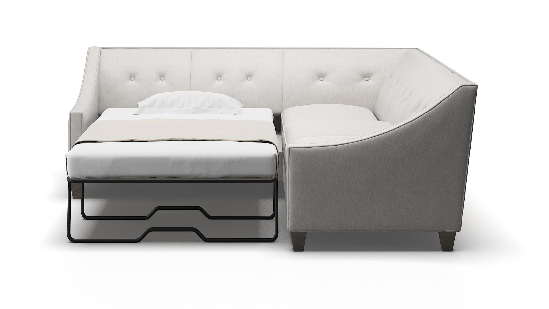 Berlin Dream_d Sterling Sectional Sleeper Espresso legs 1
