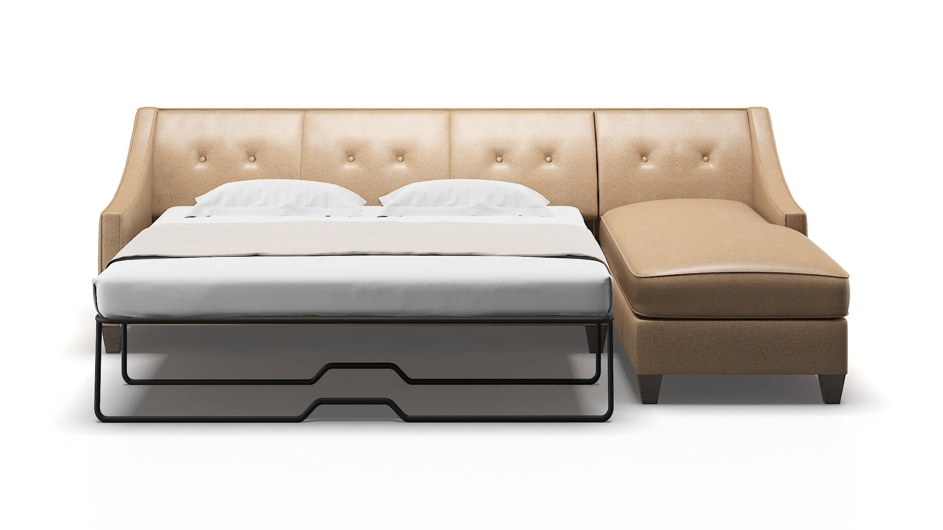 Berlin Ford Dune Panel Sleeper Espresso legs 1