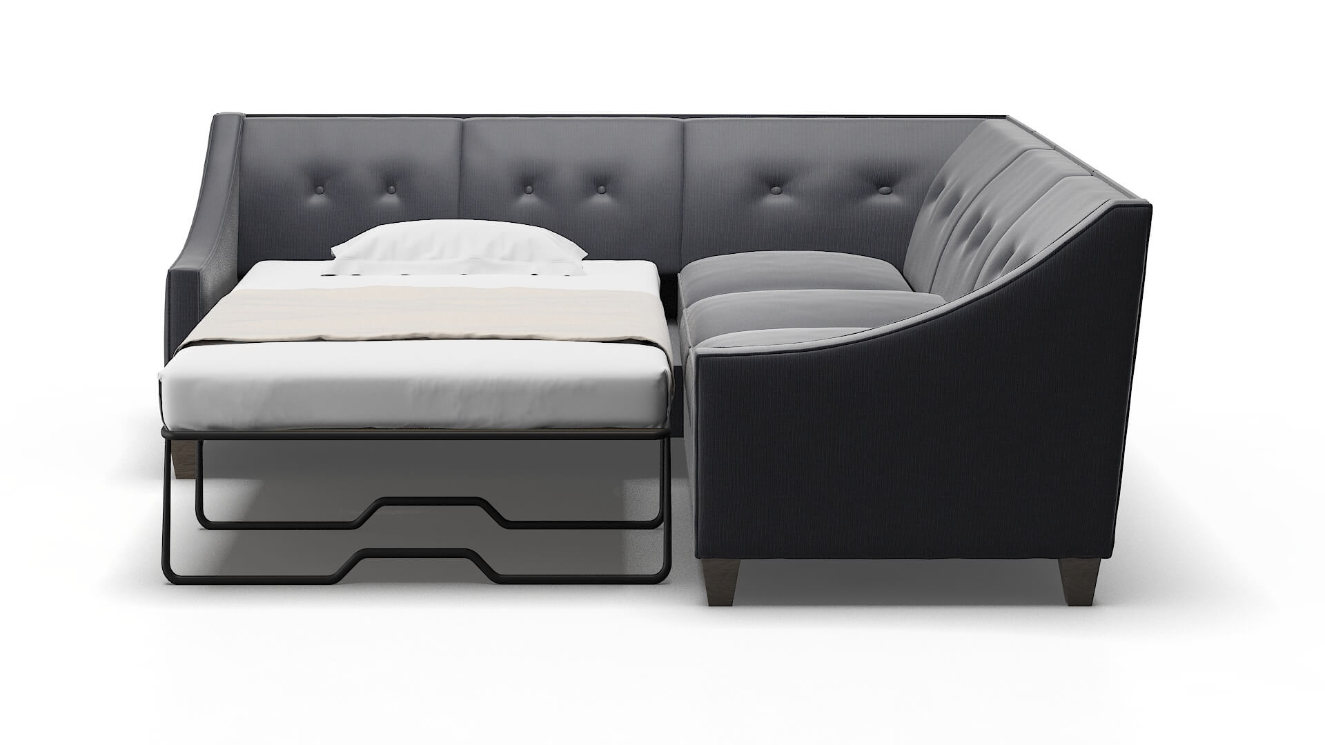 Berlin Hepburn_hrp Deep_sea Sectional Sleeper Espresso legs 1