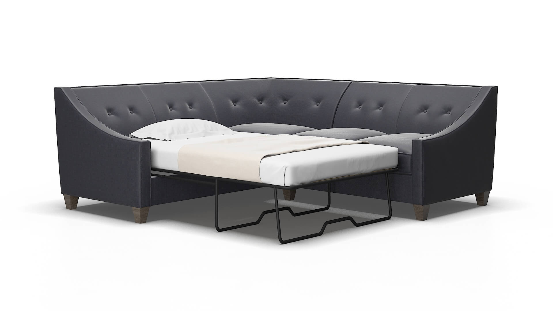 Berlin Hepburn_hrp Deep_sea Sectional Sleeper Espresso legs 2