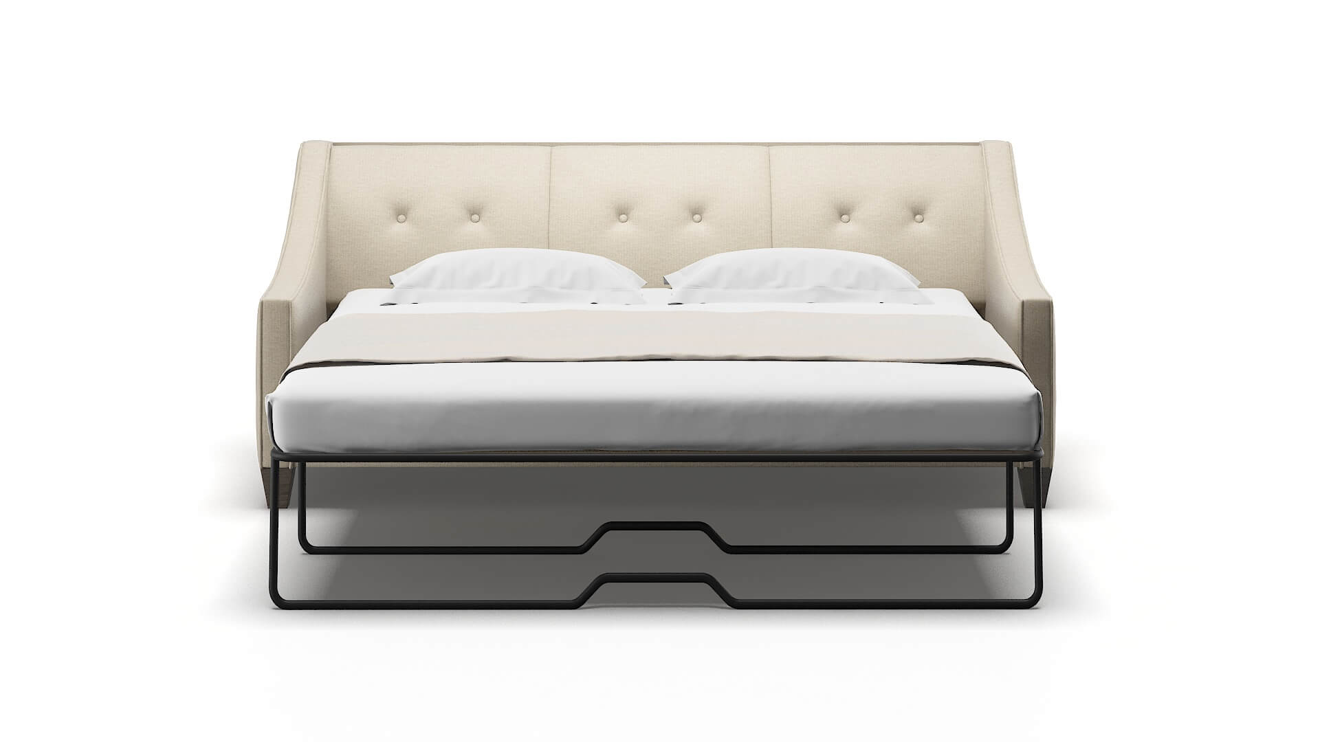 Berlin Insight Barley Sofa Sleeper Espresso legs 1