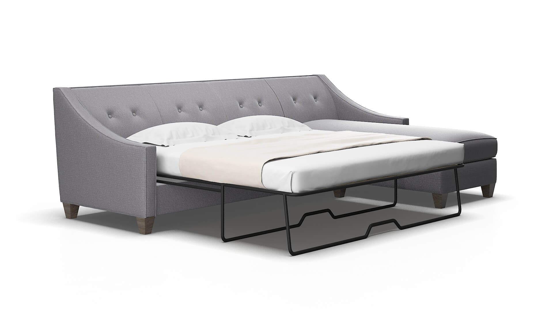 Berlin Insight Denim Panel Sleeper Espresso legs 2