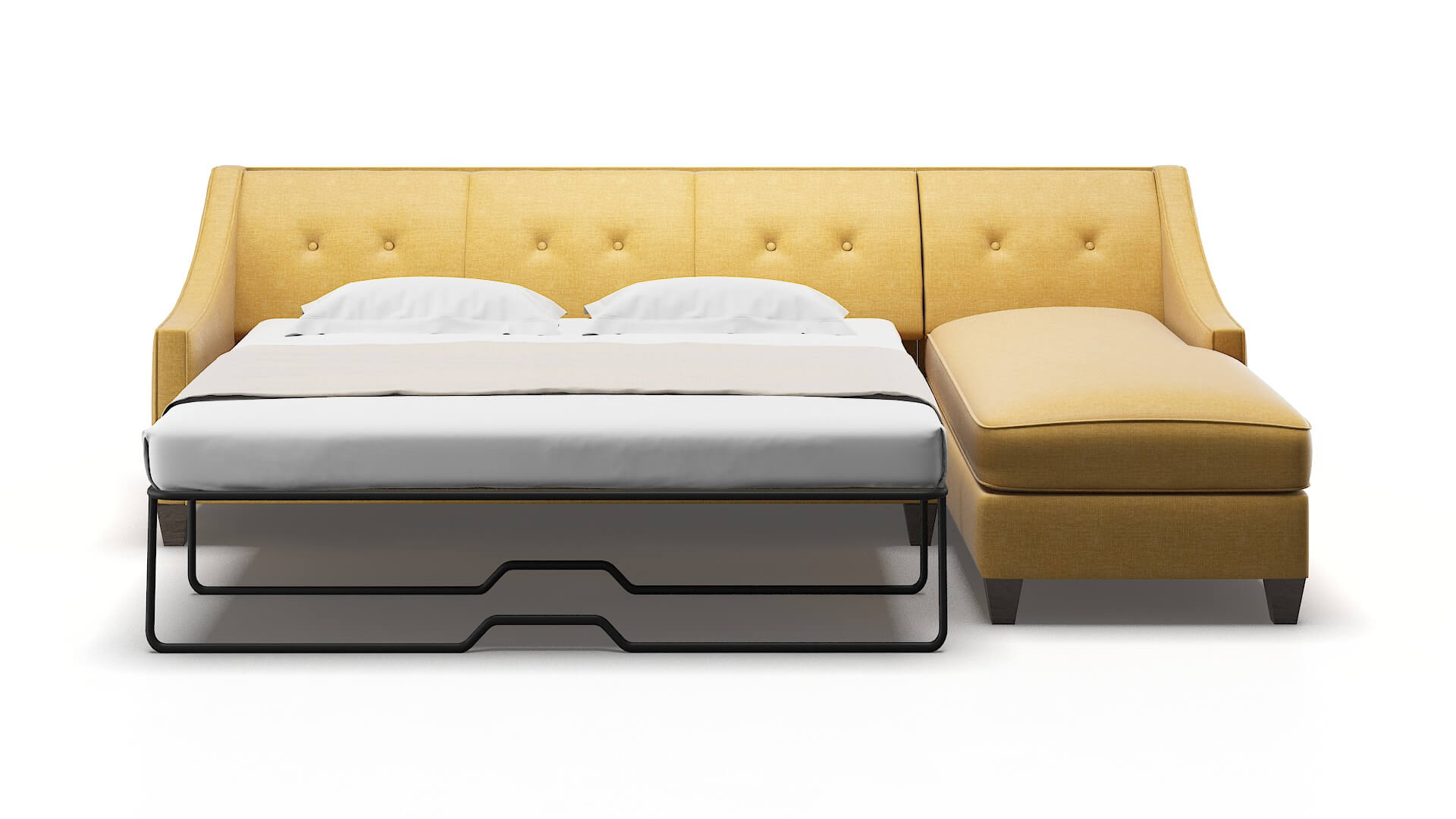 Berlin Jade 400 Panel Sleeper Espresso legs 1