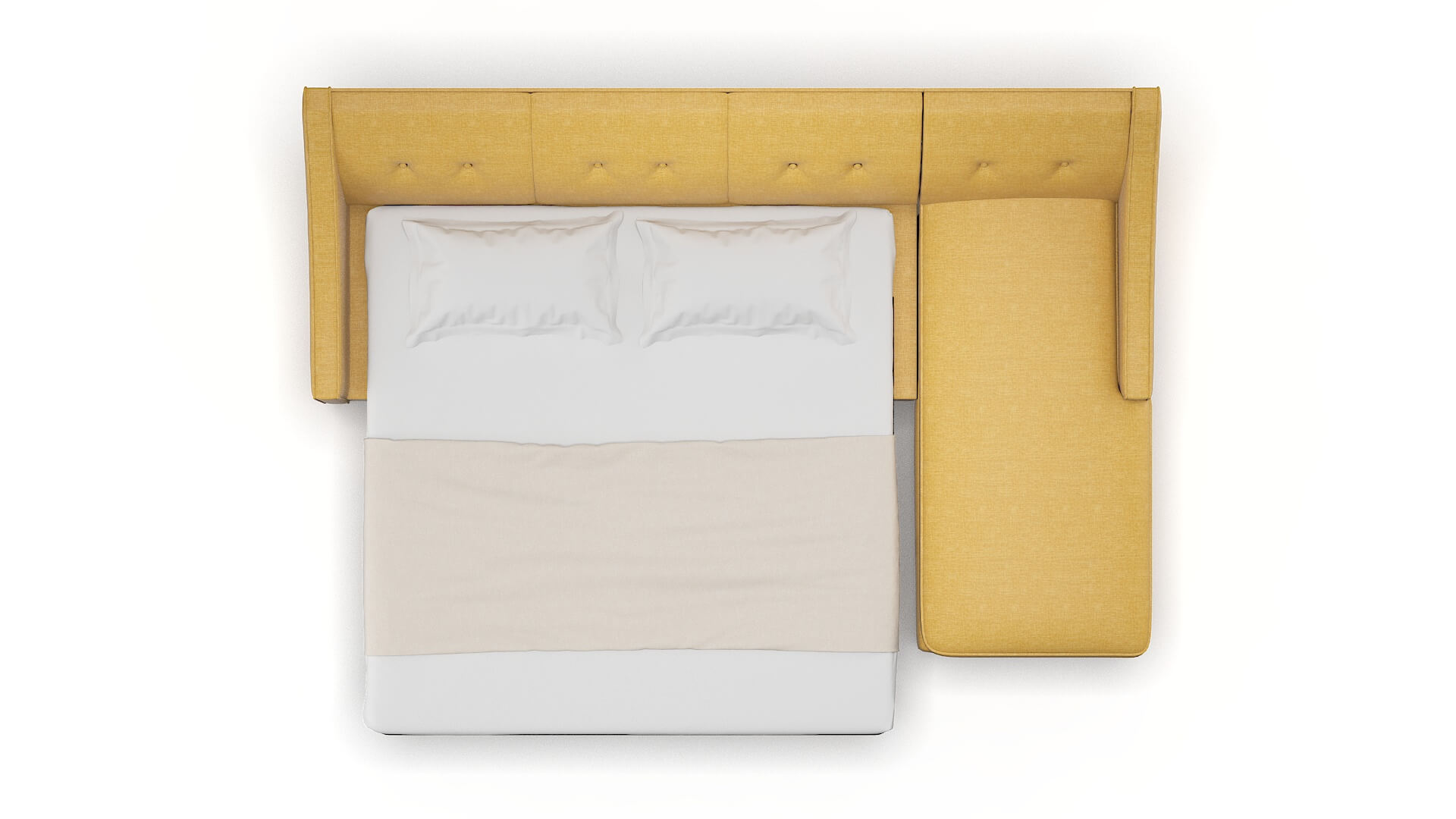 Berlin Jade 400 Panel Sleeper Espresso legs 3