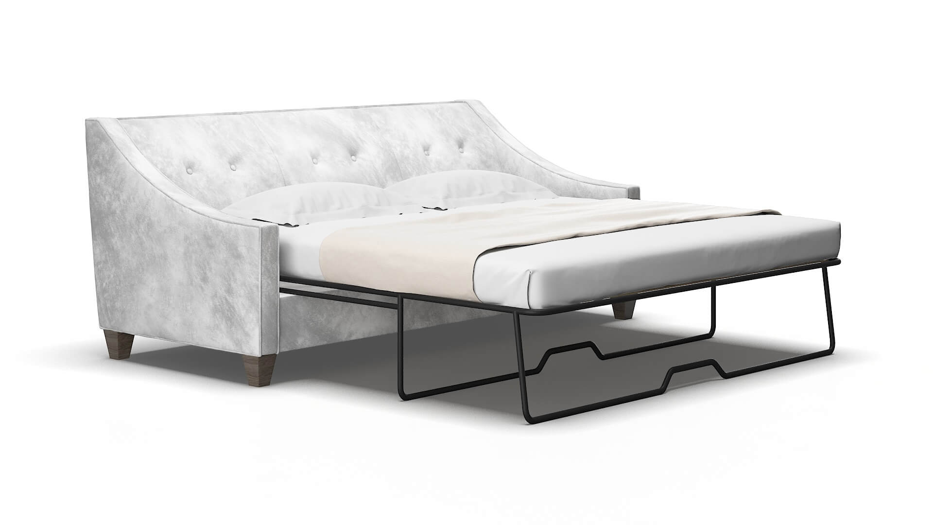 Berlin Loft snowfall Sofa sleeper Espresso Legs  2