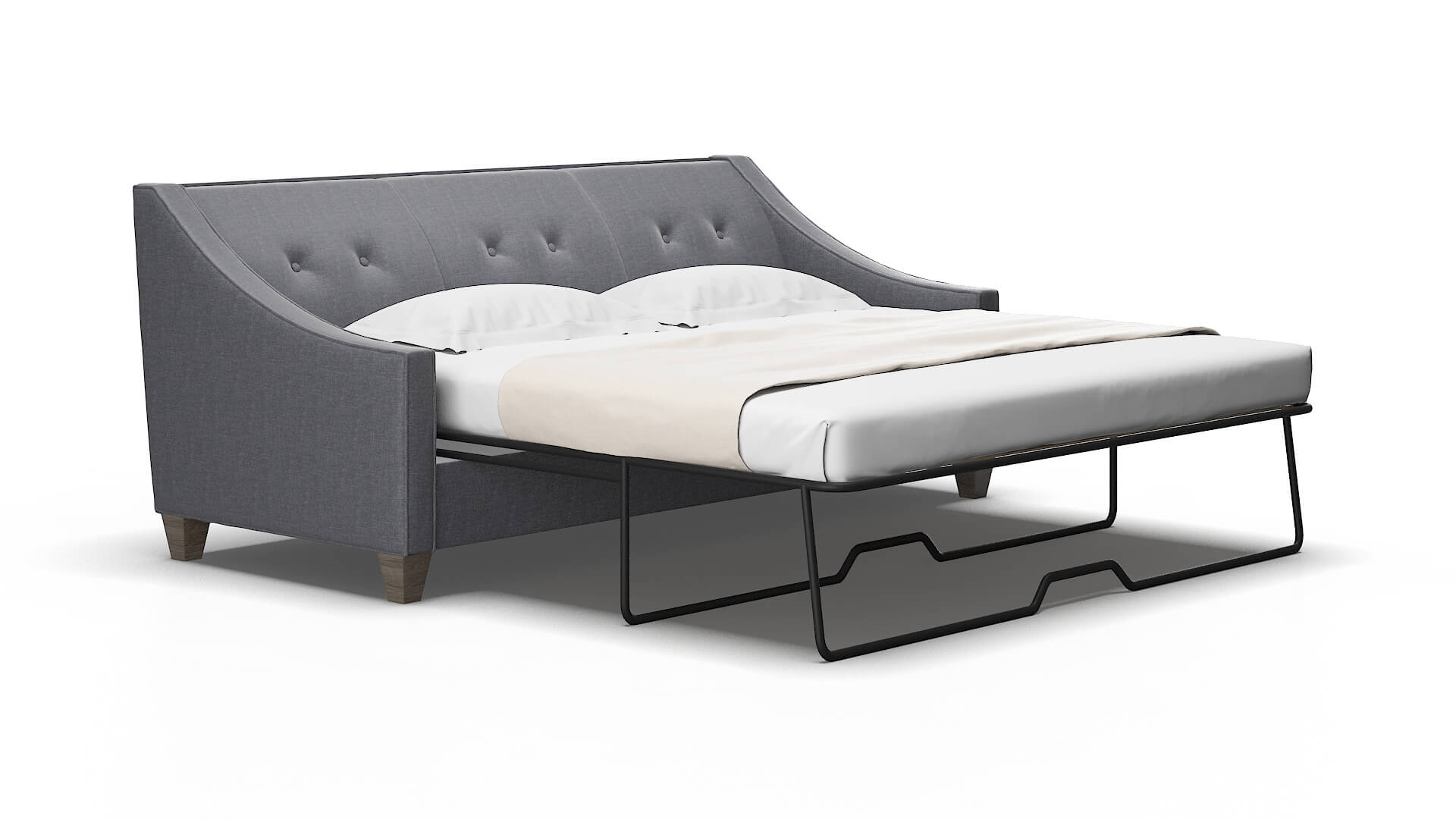Berlin Notion graphite Sofa sleeper Espresso Legs  2