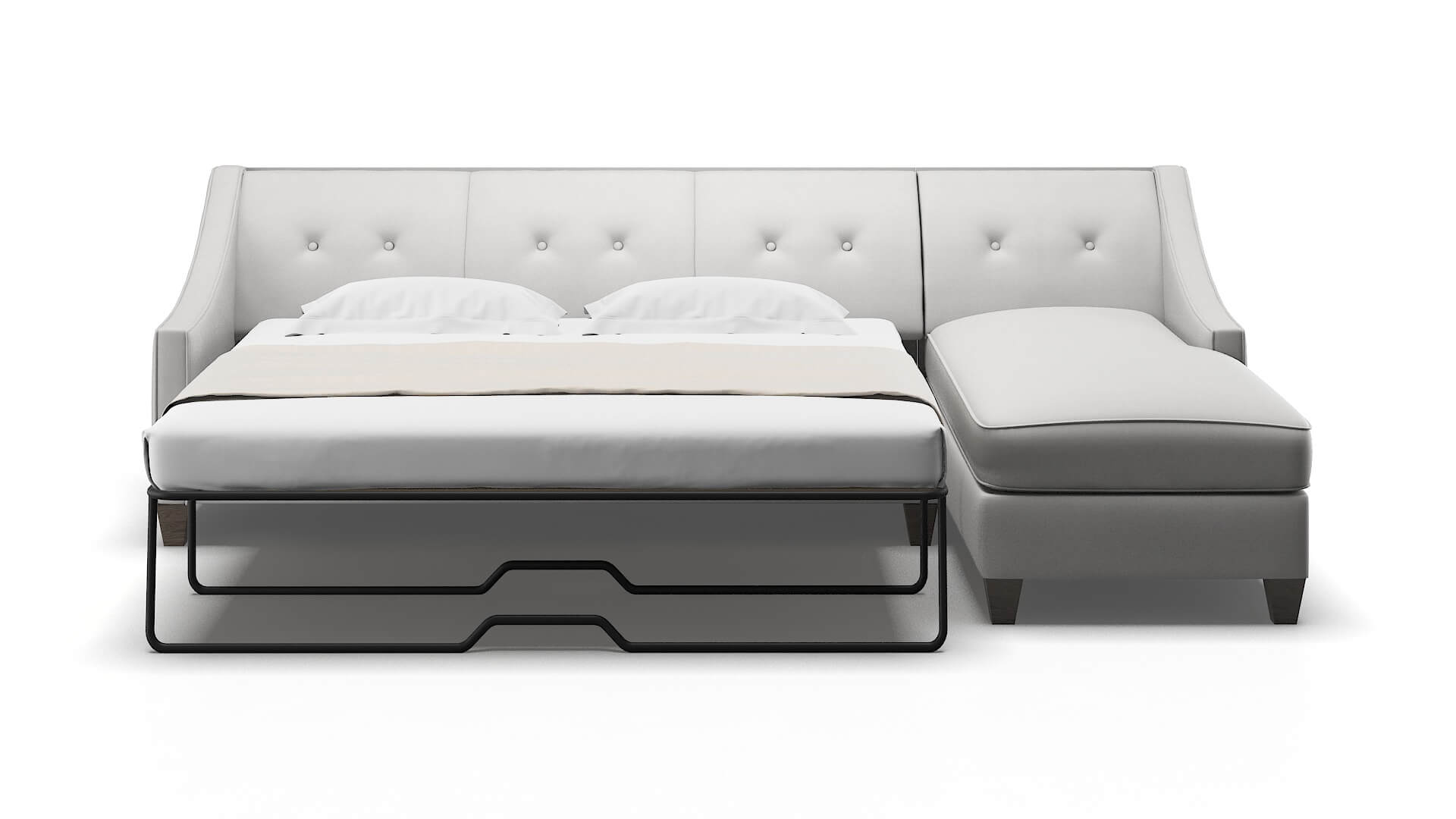 Berlin Prisma Steam Panel Sleeper Espresso legs 1